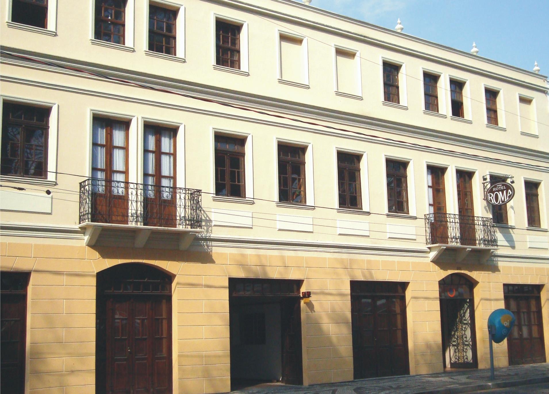 fachada atual Hostel Roma
