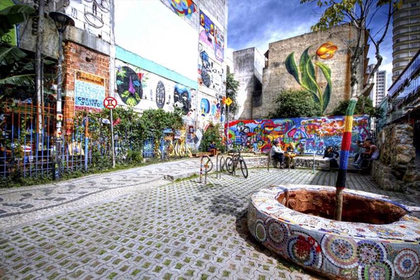Praça de Bolso do ciclista