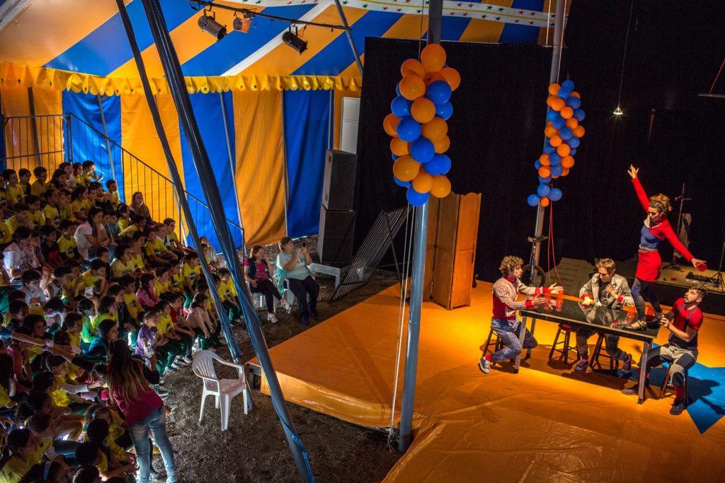 O Circo da Cidade Zé Priguiça fica no Alto Boqueirão. Crédito foto: Maurilio Cheli/SMCS.