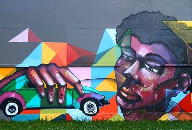 Muros por Curitiba. Foto: @ronisepalinguer