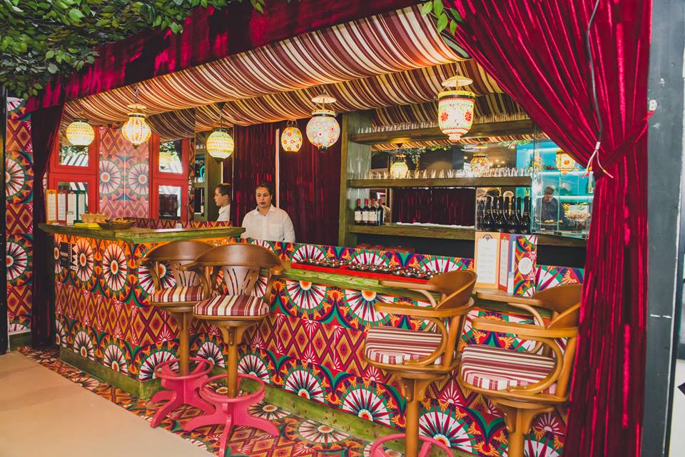 A beleza do Que Tal bar de tapas.