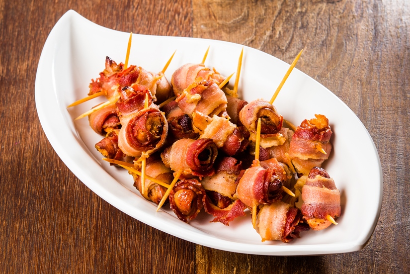 Se petisco já é bom, imagina petisco com pinhão! Foto: Divulgação.