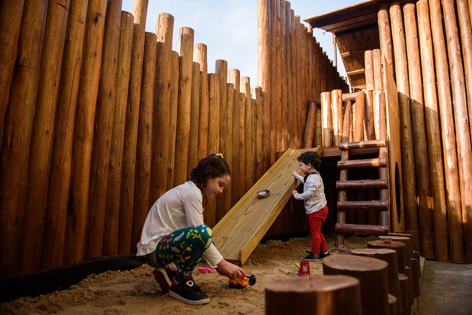 Diversão garantida pra criançada. Foto: Gus Wanderley