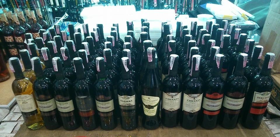 Vinho em promoção! Quer melhor? Foto: Facebook