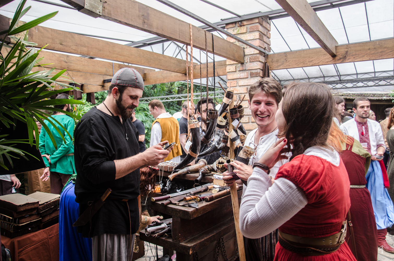 Bazar Medieval. Foto Divulgação