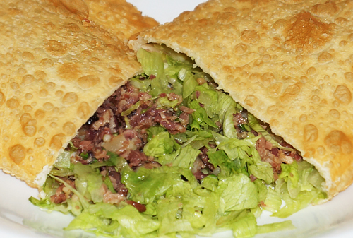 Pastel de alface, receita da família polonesa. Foto Divulgação