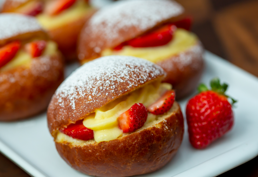 Sonho de Morango com Creme. Foto Divulgação