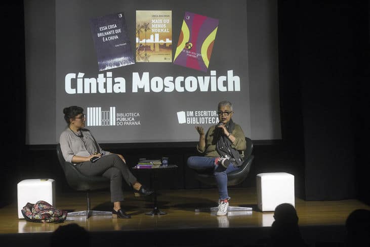 De frente com o autor. Foto: Kraw Penas/SECC