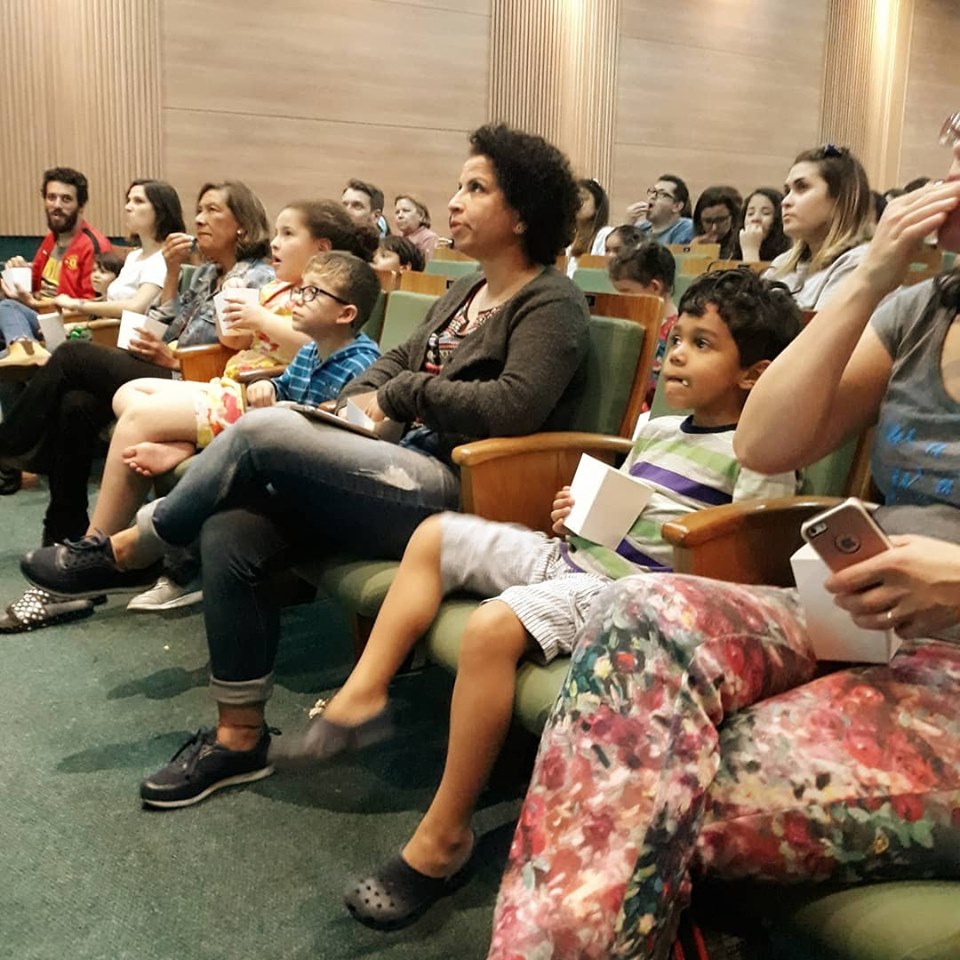 A Criançada se diverte. Foto Divulgação