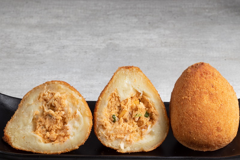 Coxinha de Frango. Foto Ilustração